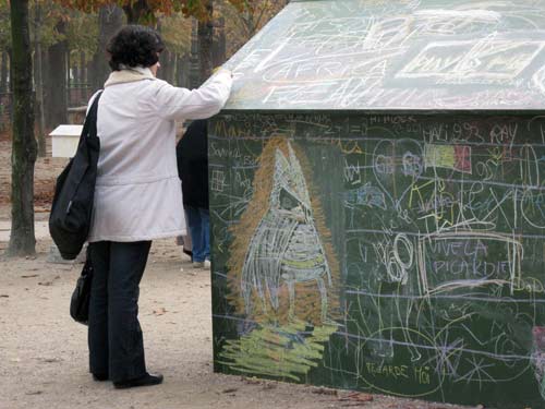 Maison-Tableau Bois - Fiac 08 - Véronique Joumard